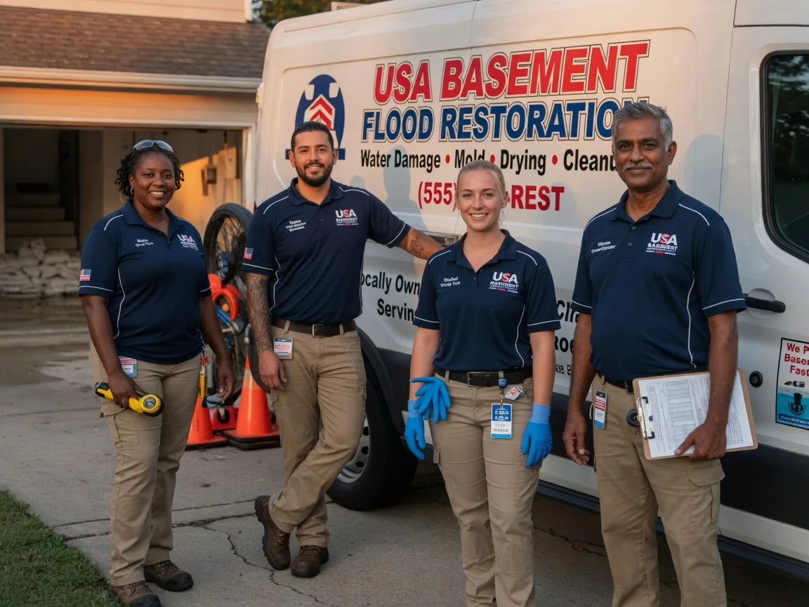 Basement Flood Cleanup company in Lesterville, SD