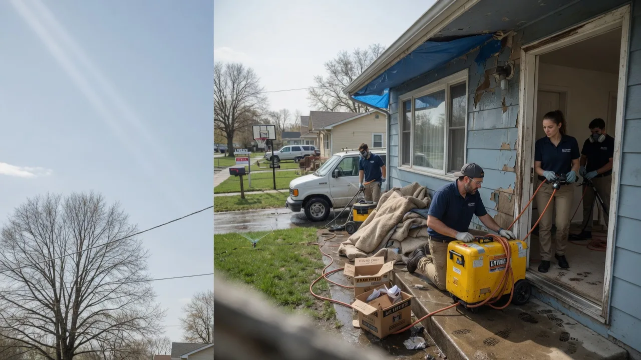 Basement Flood Cleanup in Lesterville, SD near me
